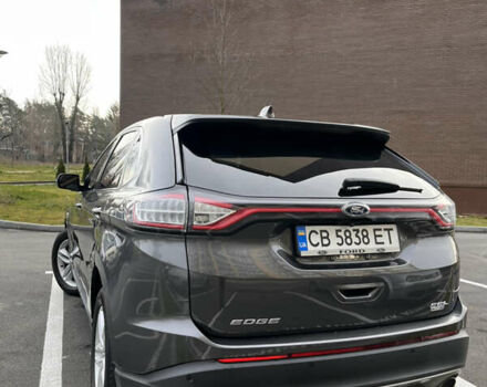 Серый Форд Эдж, объемом двигателя 2 л и пробегом 167 тыс. км за 15300 $, фото 9 на Automoto.ua