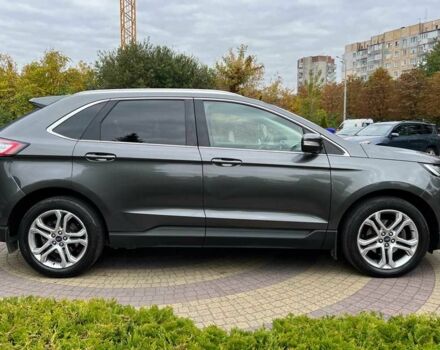 Серый Форд Эдж, объемом двигателя 2 л и пробегом 212 тыс. км за 16999 $, фото 7 на Automoto.ua