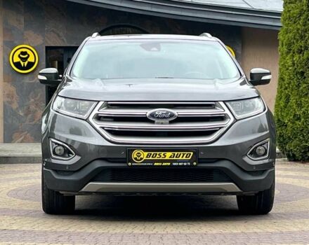 Серый Форд Эдж, объемом двигателя 2 л и пробегом 212 тыс. км за 16999 $, фото 1 на Automoto.ua