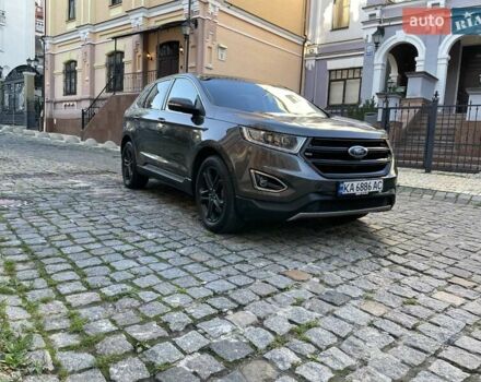 Сірий Форд Едж, об'ємом двигуна 2 л та пробігом 110 тис. км за 18000 $, фото 7 на Automoto.ua