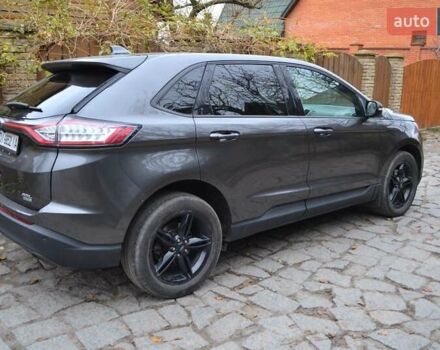 Серый Форд Эдж, объемом двигателя 2 л и пробегом 88 тыс. км за 19900 $, фото 8 на Automoto.ua