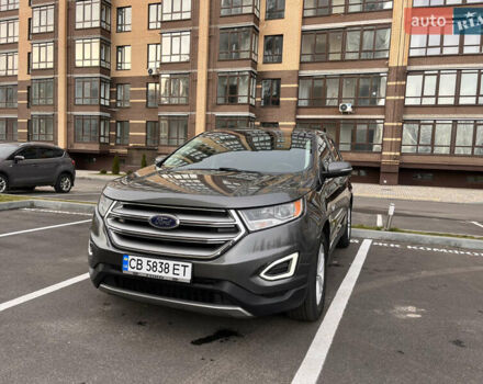 Серый Форд Эдж, объемом двигателя 2 л и пробегом 167 тыс. км за 15300 $, фото 17 на Automoto.ua