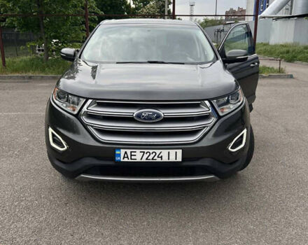 Серый Форд Эдж, объемом двигателя 2 л и пробегом 202 тыс. км за 15500 $, фото 1 на Automoto.ua