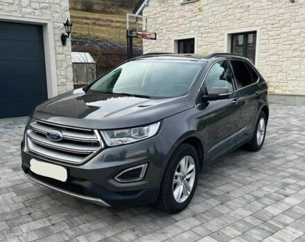 Серый Форд Эдж, объемом двигателя 2 л и пробегом 90 тыс. км за 12299 $, фото 1 на Automoto.ua