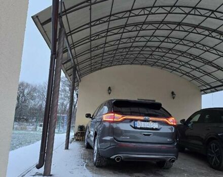 Серый Форд Эдж, объемом двигателя 2 л и пробегом 128 тыс. км за 21300 $, фото 9 на Automoto.ua