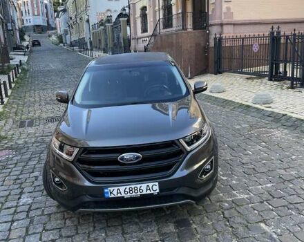 Сірий Форд Едж, об'ємом двигуна 2 л та пробігом 110 тис. км за 18000 $, фото 3 на Automoto.ua