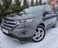 Серый Форд Эдж, объемом двигателя 2 л и пробегом 128 тыс. км за 21300 $, фото 1 на Automoto.ua