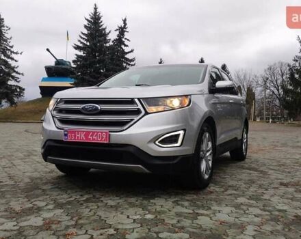 Серый Форд Эдж, объемом двигателя 2 л и пробегом 227 тыс. км за 12999 $, фото 80 на Automoto.ua