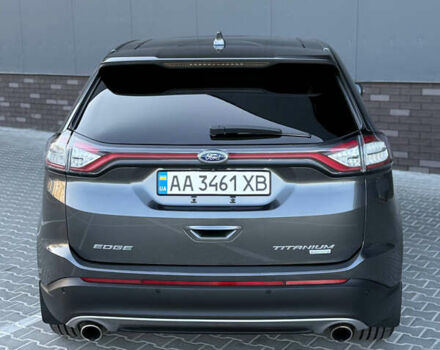 Серый Форд Эдж, объемом двигателя 2 л и пробегом 101 тыс. км за 16700 $, фото 14 на Automoto.ua