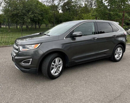 Серый Форд Эдж, объемом двигателя 2 л и пробегом 202 тыс. км за 15500 $, фото 3 на Automoto.ua