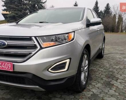 Серый Форд Эдж, объемом двигателя 2 л и пробегом 227 тыс. км за 12999 $, фото 12 на Automoto.ua