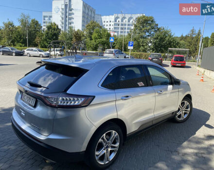 Серый Форд Эдж, объемом двигателя 2 л и пробегом 199 тыс. км за 15700 $, фото 3 на Automoto.ua