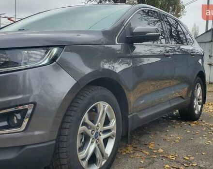 Серый Форд Эдж, объемом двигателя 2 л и пробегом 139 тыс. км за 19000 $, фото 6 на Automoto.ua