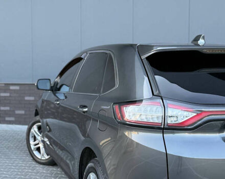 Серый Форд Эдж, объемом двигателя 2 л и пробегом 101 тыс. км за 16700 $, фото 7 на Automoto.ua