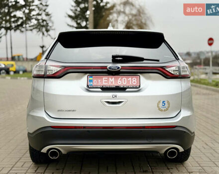 Серый Форд Эдж, объемом двигателя 2 л и пробегом 204 тыс. км за 19500 $, фото 9 на Automoto.ua