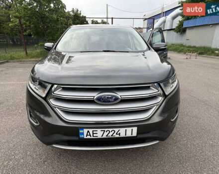 Серый Форд Эдж, объемом двигателя 2 л и пробегом 202 тыс. км за 15500 $, фото 12 на Automoto.ua
