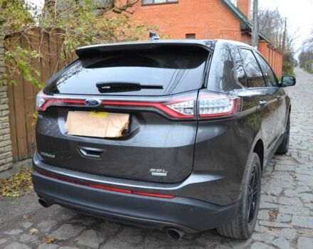 Серый Форд Эдж, объемом двигателя 2 л и пробегом 88 тыс. км за 19900 $, фото 1 на Automoto.ua