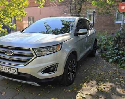 Серый Форд Эдж, объемом двигателя 3.5 л и пробегом 132 тыс. км за 12900 $, фото 5 на Automoto.ua