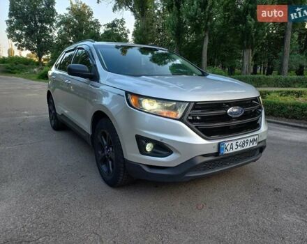 Серый Форд Эдж, объемом двигателя 2 л и пробегом 120 тыс. км за 15200 $, фото 2 на Automoto.ua