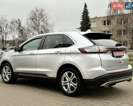 Серый Форд Эдж, объемом двигателя 2 л и пробегом 204 тыс. км за 19500 $, фото 7 на Automoto.ua