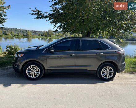 Серый Форд Эдж, объемом двигателя 2 л и пробегом 129 тыс. км за 18300 $, фото 6 на Automoto.ua