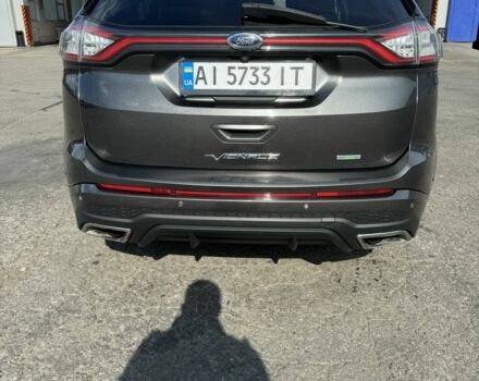 Серый Форд Эдж, объемом двигателя 2 л и пробегом 89 тыс. км за 15300 $, фото 8 на Automoto.ua