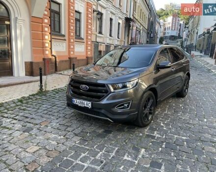 Сірий Форд Едж, об'ємом двигуна 2 л та пробігом 110 тис. км за 18000 $, фото 16 на Automoto.ua
