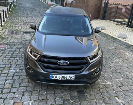 Сірий Форд Едж, об'ємом двигуна 2 л та пробігом 110 тис. км за 18000 $, фото 6 на Automoto.ua