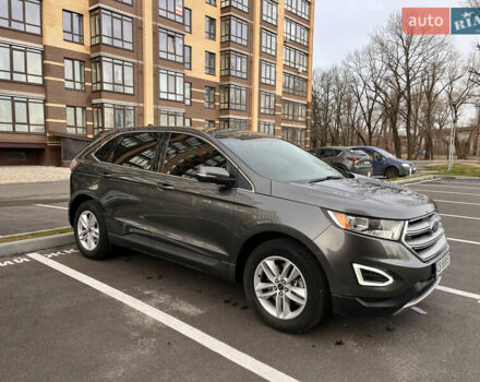 Серый Форд Эдж, объемом двигателя 2 л и пробегом 167 тыс. км за 15300 $, фото 5 на Automoto.ua