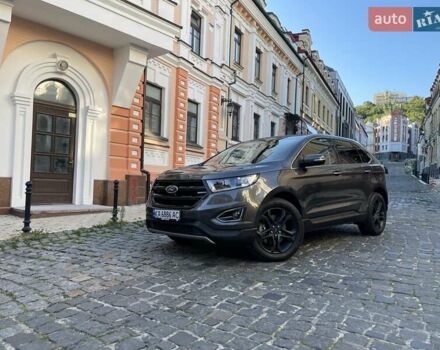 Сірий Форд Едж, об'ємом двигуна 2 л та пробігом 110 тис. км за 18000 $, фото 1 на Automoto.ua