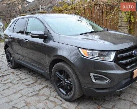 Серый Форд Эдж, объемом двигателя 2 л и пробегом 88 тыс. км за 19900 $, фото 7 на Automoto.ua