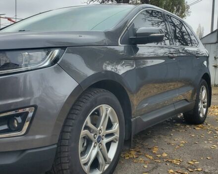 Серый Форд Эдж, объемом двигателя 2 л и пробегом 139 тыс. км за 19000 $, фото 1 на Automoto.ua