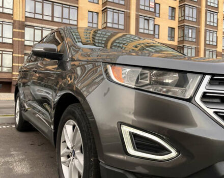 Серый Форд Эдж, объемом двигателя 2 л и пробегом 167 тыс. км за 15300 $, фото 3 на Automoto.ua