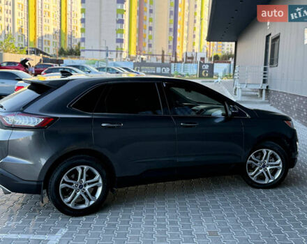 Серый Форд Эдж, объемом двигателя 2 л и пробегом 101 тыс. км за 16700 $, фото 13 на Automoto.ua