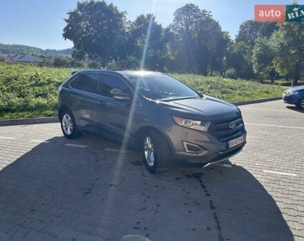 Серый Форд Эдж, объемом двигателя 2 л и пробегом 129 тыс. км за 18300 $, фото 5 на Automoto.ua