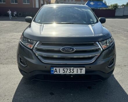 Серый Форд Эдж, объемом двигателя 2 л и пробегом 89 тыс. км за 15300 $, фото 1 на Automoto.ua