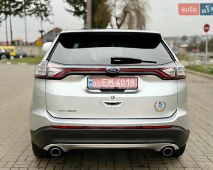 Серый Форд Эдж, объемом двигателя 2 л и пробегом 204 тыс. км за 19500 $, фото 10 на Automoto.ua