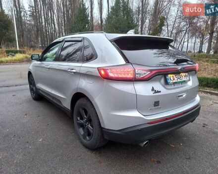 Серый Форд Эдж, объемом двигателя 2 л и пробегом 120 тыс. км за 14900 $, фото 1 на Automoto.ua