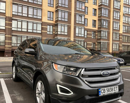 Серый Форд Эдж, объемом двигателя 2 л и пробегом 167 тыс. км за 15300 $, фото 2 на Automoto.ua