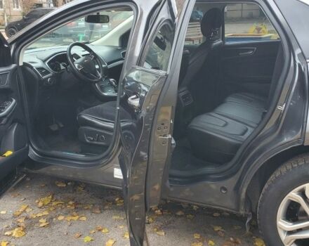 Серый Форд Эдж, объемом двигателя 2 л и пробегом 139 тыс. км за 19000 $, фото 4 на Automoto.ua