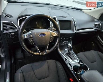 Серый Форд Эдж, объемом двигателя 2 л и пробегом 128 тыс. км за 21300 $, фото 14 на Automoto.ua