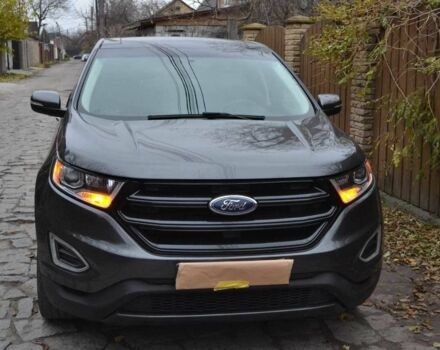 Серый Форд Эдж, объемом двигателя 2 л и пробегом 88 тыс. км за 19900 $, фото 2 на Automoto.ua