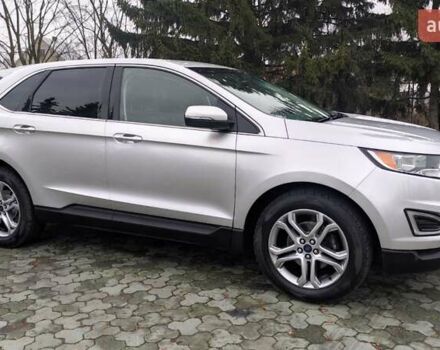 Серый Форд Эдж, объемом двигателя 2 л и пробегом 227 тыс. км за 12999 $, фото 3 на Automoto.ua