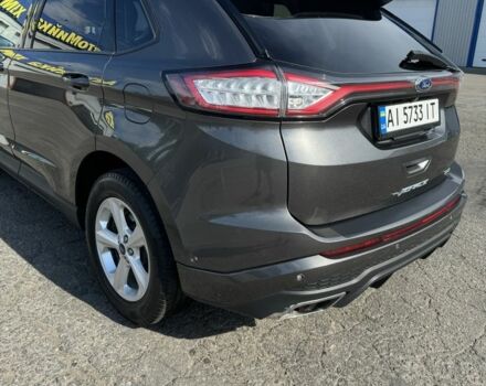 Серый Форд Эдж, объемом двигателя 2 л и пробегом 89 тыс. км за 15300 $, фото 9 на Automoto.ua