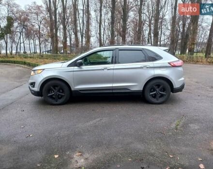 Серый Форд Эдж, объемом двигателя 2 л и пробегом 120 тыс. км за 14900 $, фото 7 на Automoto.ua