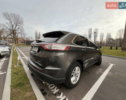 Серый Форд Эдж, объемом двигателя 2 л и пробегом 167 тыс. км за 15300 $, фото 7 на Automoto.ua