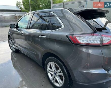 Серый Форд Эдж, объемом двигателя 2 л и пробегом 160 тыс. км за 15500 $, фото 4 на Automoto.ua