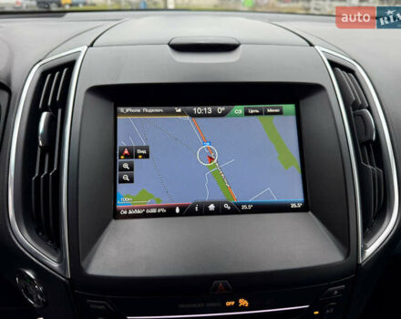 Серый Форд Эдж, объемом двигателя 2 л и пробегом 204 тыс. км за 19500 $, фото 30 на Automoto.ua