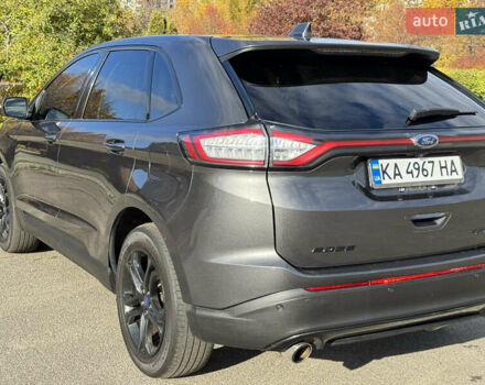 Сірий Форд Едж, об'ємом двигуна 2 л та пробігом 154 тис. км за 17500 $, фото 9 на Automoto.ua