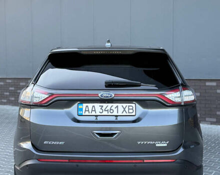 Серый Форд Эдж, объемом двигателя 2 л и пробегом 101 тыс. км за 16700 $, фото 8 на Automoto.ua